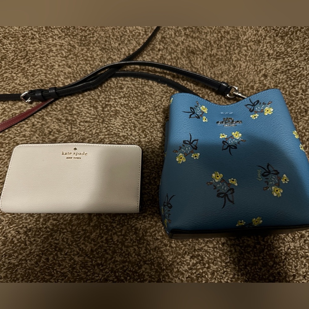 Coach purse & Kate Spade wallet